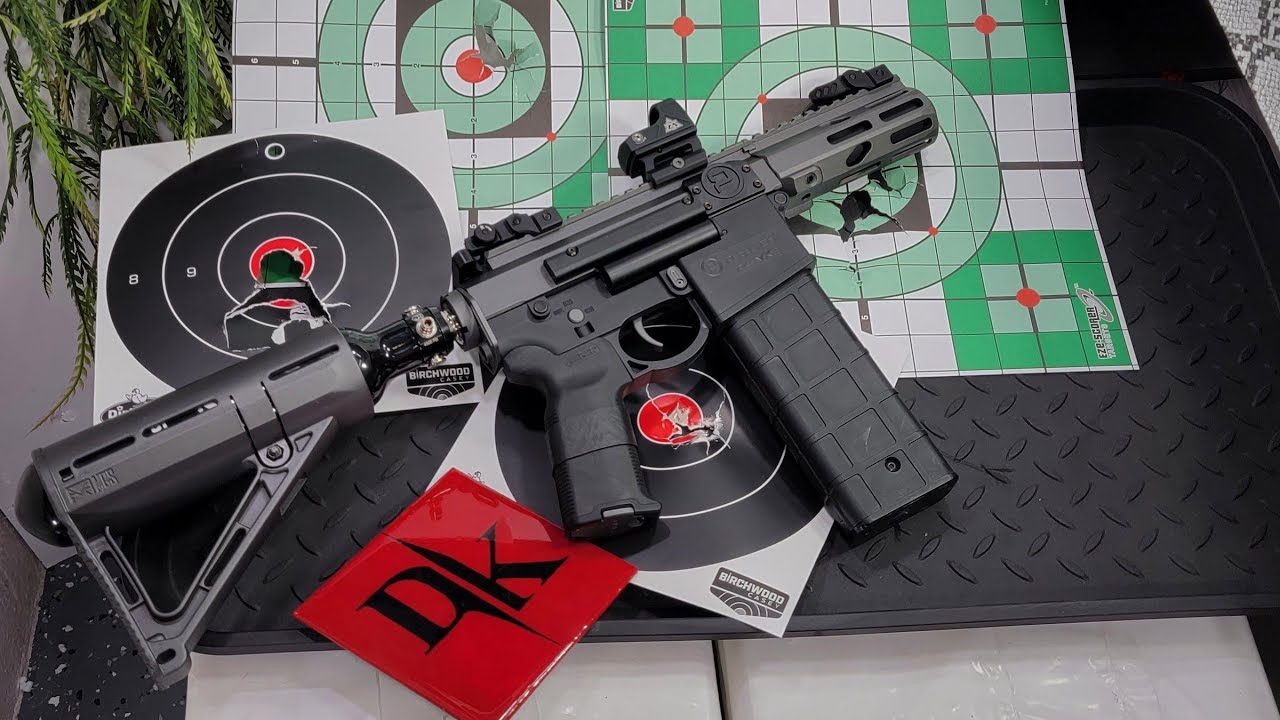 Accuracy test for BK's new ammo and Wraith, a VKS by DKS: Full Auto 400e