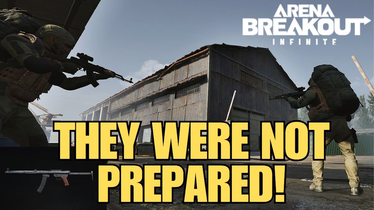 Destroying Operators with WW2 Weapon - Arena Breakout Infinite