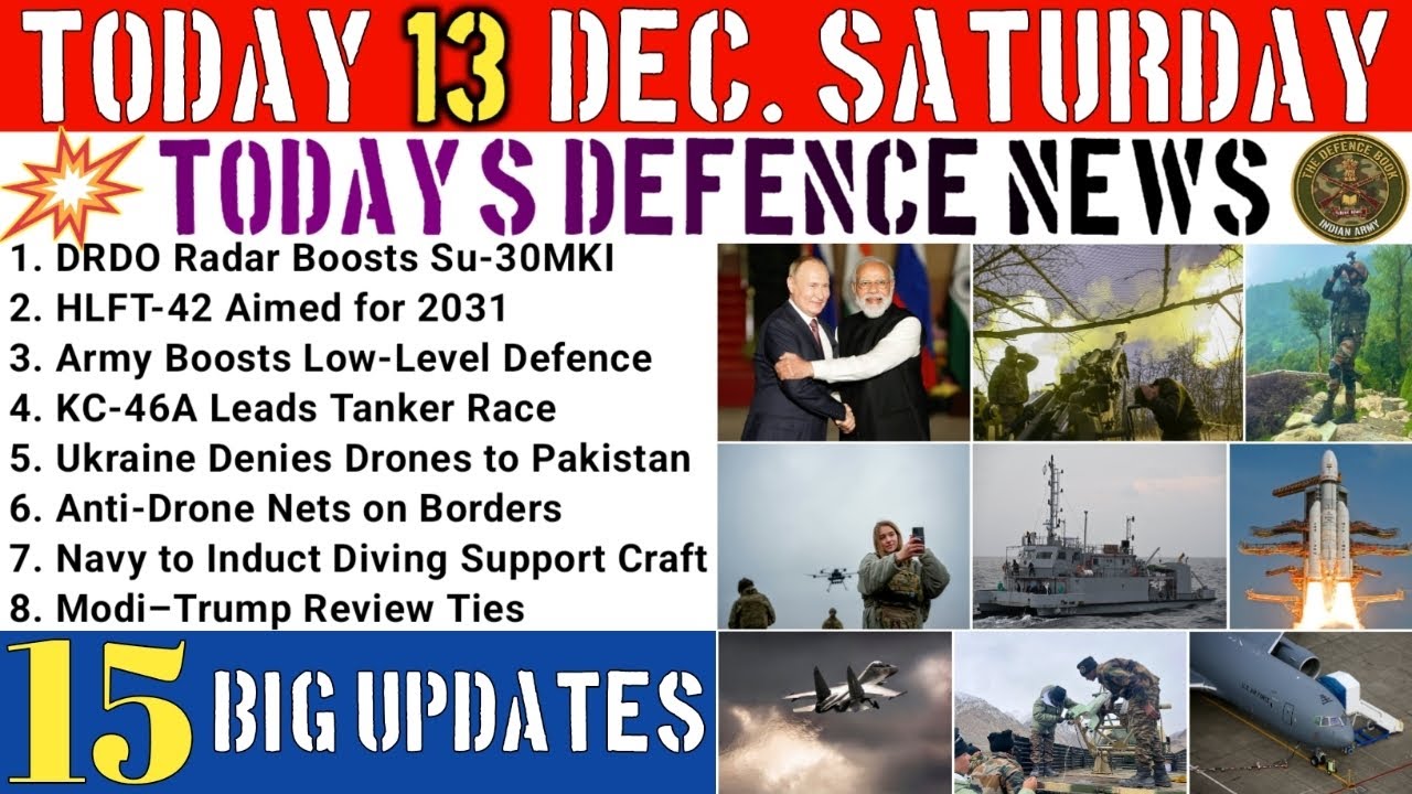 India Defence Updates: Su-30 Radar, Army Air Defence, Navy Induction