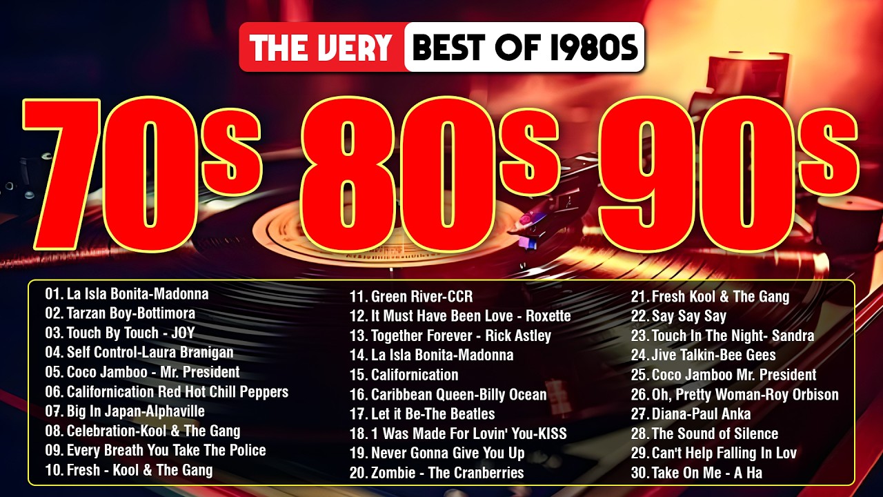 Best Music Hits 70s 80s 90s Playlist 📀 Greatest Hits 70s 80s 90s Oldies Music 1886 📀 Music Hits 80s