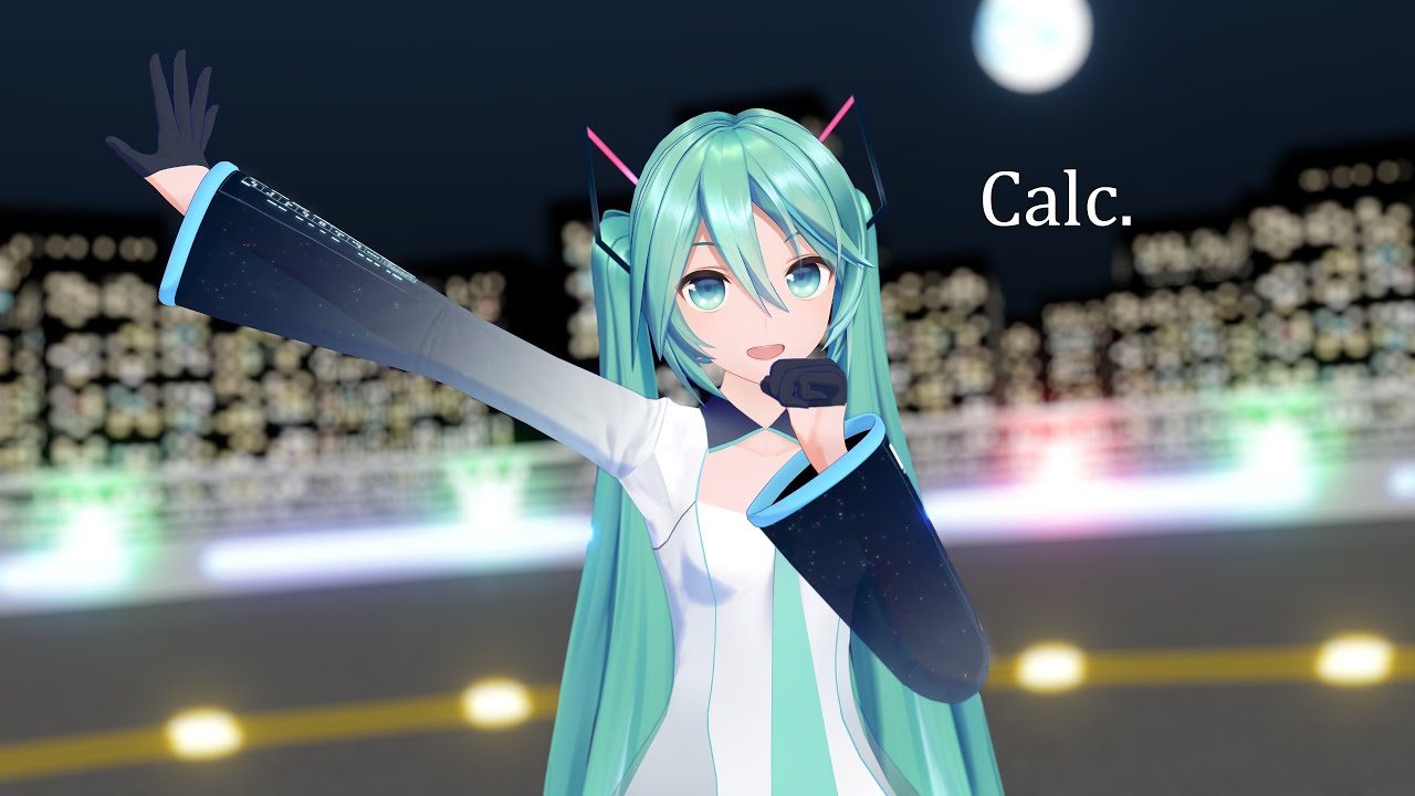 【MMD】Calc.【YYB式初音ミク】