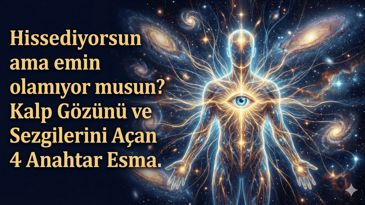 Kalp Gözünü Açan 4 Sırlı Esma: Yüksek Algı ve Sezgi Aktivasyonu