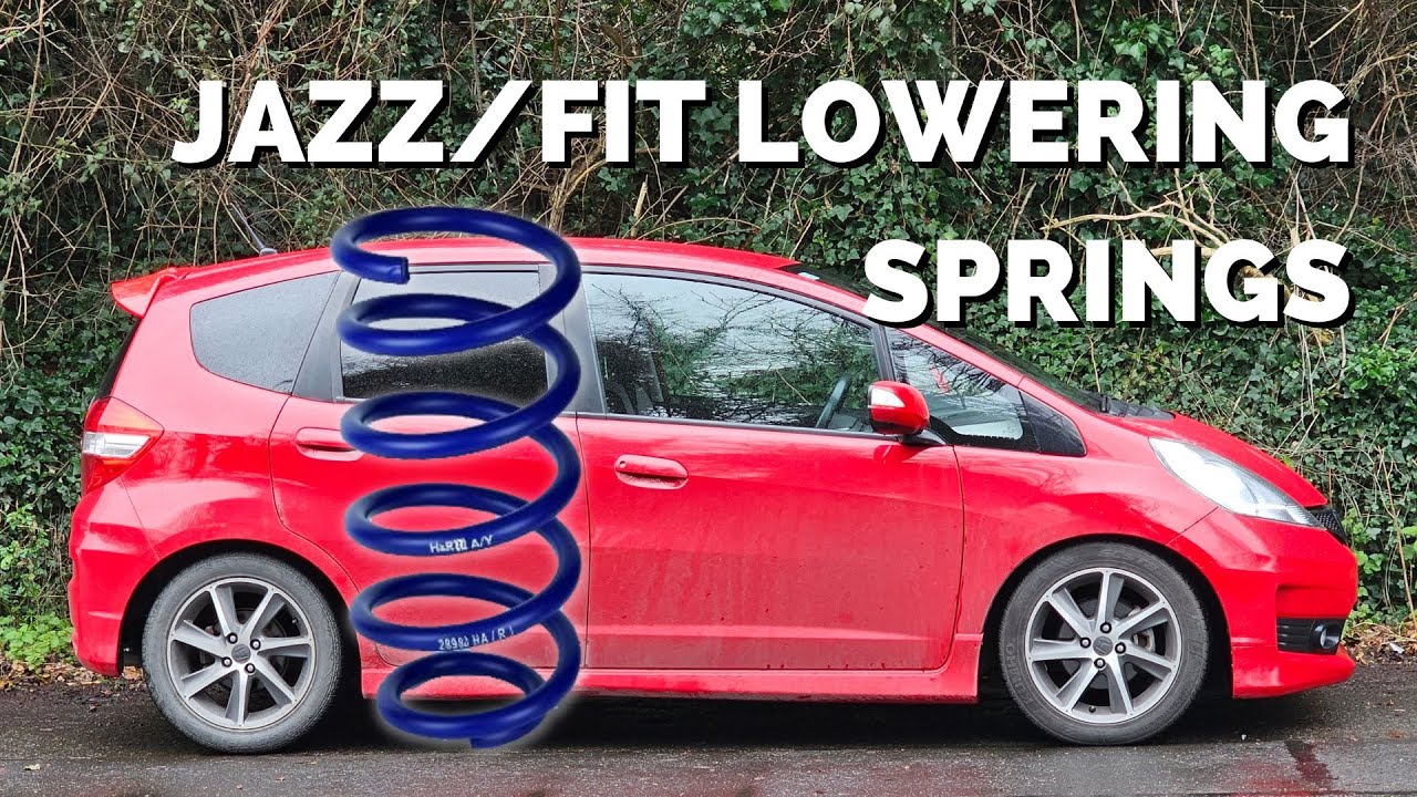 Honda Jazz / Fit GE - how to fit lowering springs