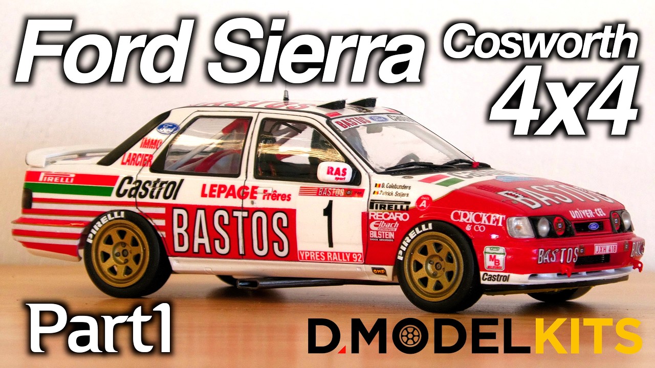 DModelkits - Ford Sierra Cosworth 4x4 | Patrick Snijers | 1992 Ypres Rally | 1/24scale Part1