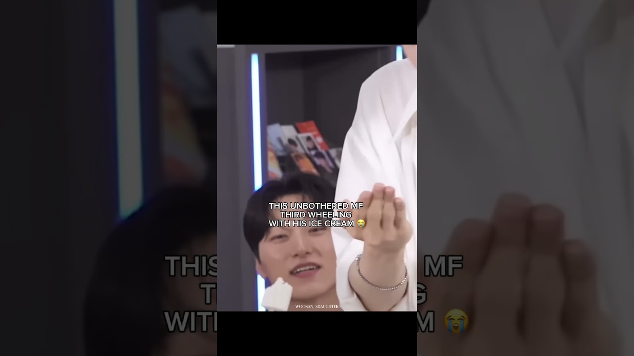 That&rsquo;s why Wy was so clingy with San later at the fan meeting #ateez #WOOYOUNG #SAN #shorts #woosan