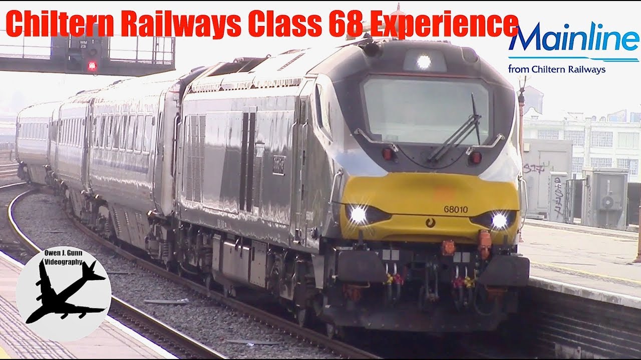 Onboard the Chiltern Railways Class 68 | Birmingham Moor Street - London Marylebone | 22/02/18