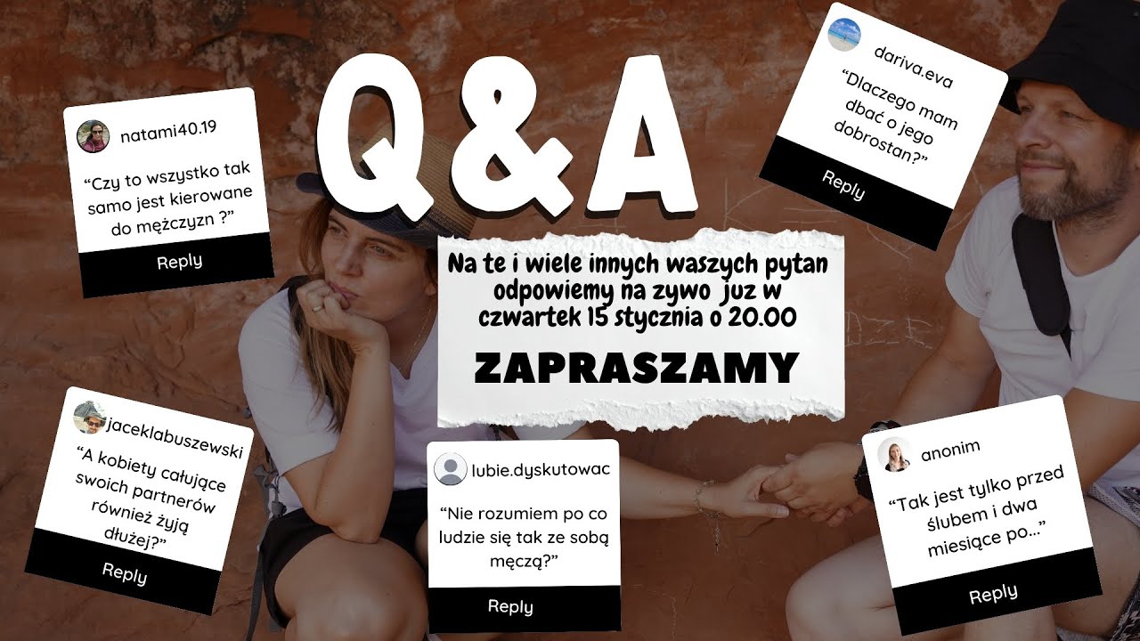 Q&A małżeński poligon - ona mówi, on tłumaczy
