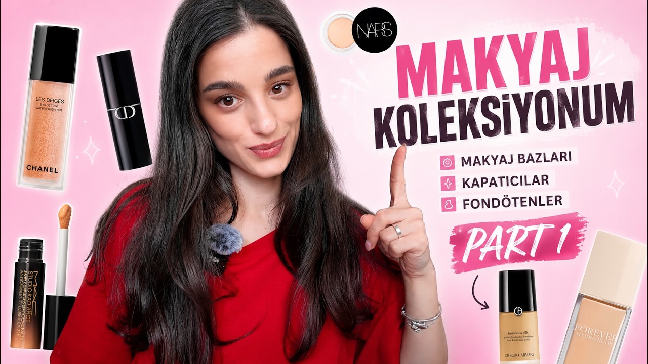 makyaj koleksiyonum PART I (fondötenler, kapatıcılar, bazlar)