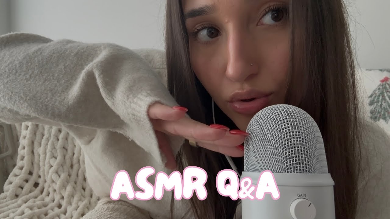 ASMR Q&A 🤭