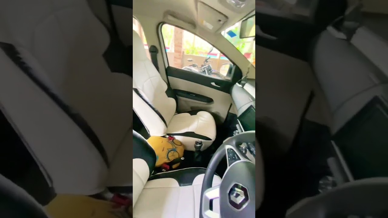 Renault Triber White seatcover 8.5k | 7 seater 
