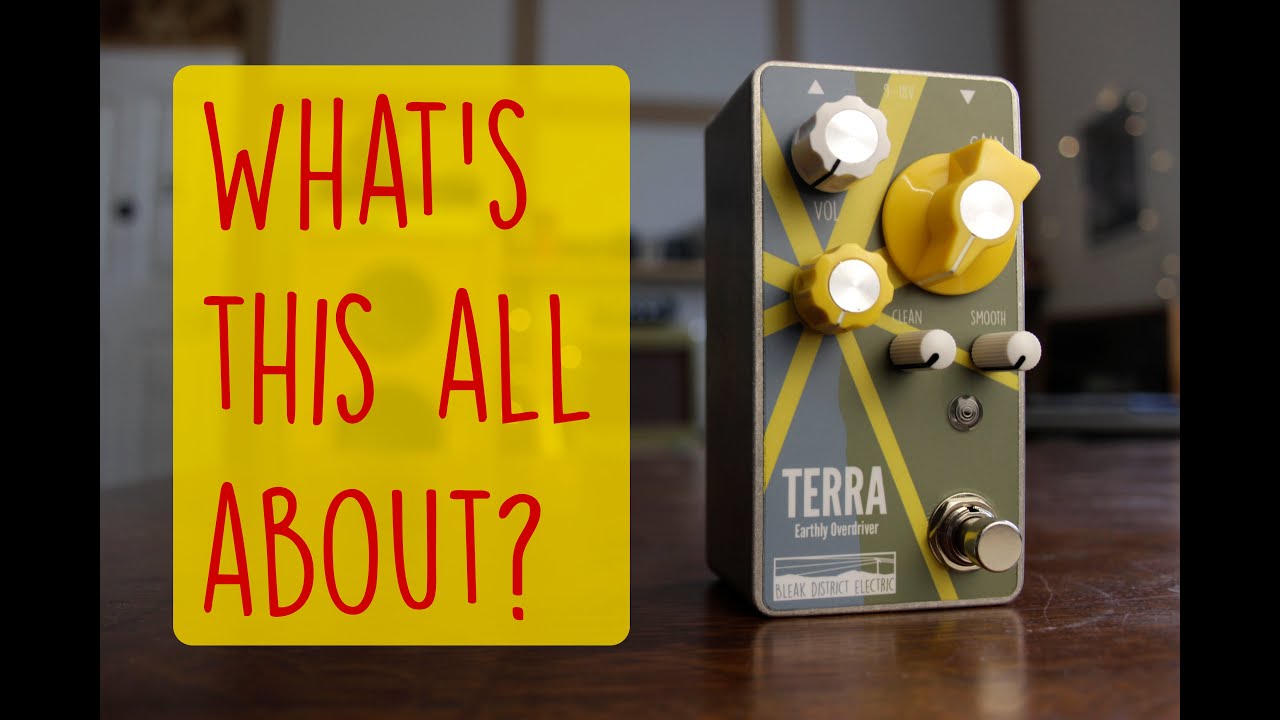 Bleak District Terra Overdrive pedal - talk though