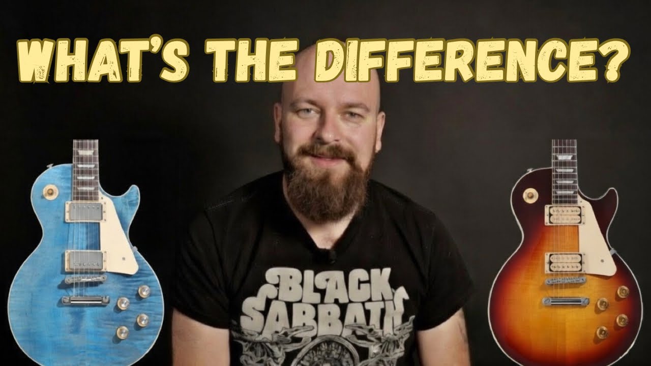 Comparing Gibson Les Paul Standard 50s vs 60s