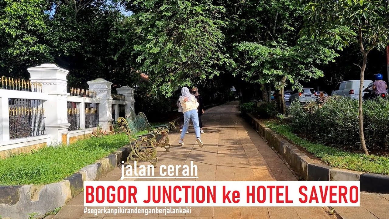 Walking Around from Bogor Junction to Savero Hotel on Jalan Padjajaran ~ trotoar Bogor ada dan tidak