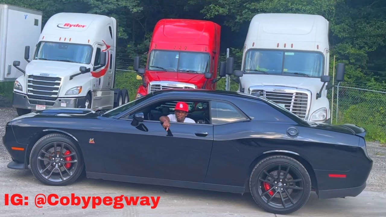 Take A Peek At My Semi Truck Fleet And Trailers.392 Scat Pack Joins the Fleet.|SRT 392|Coby Pegway
