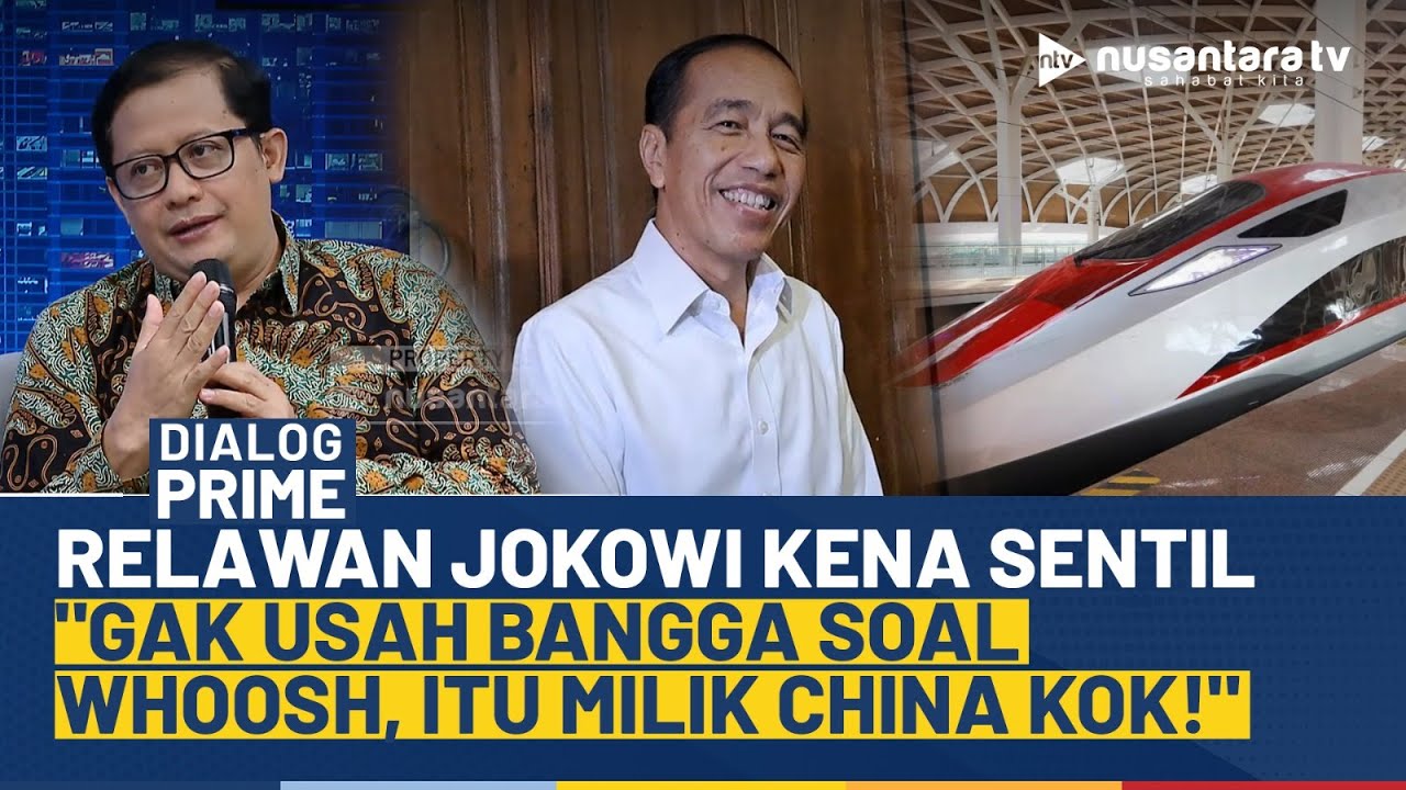 [FULL] Ubedilah Badrun Sentil Relawan Jokowi Soal Whoosh: Gak Usah Bangga, Ini Milik China Kok!