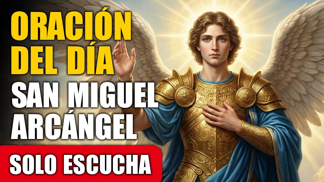¡Cuando clamas, San Miguel desciende como fuego divino! Reza ahora
