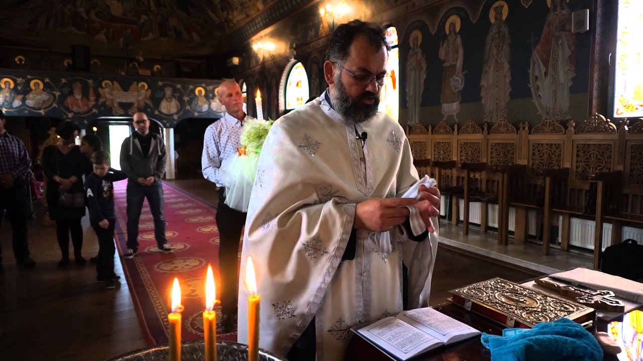 Taina Sfântului Botez a pruncului Ştefan Nicolas Dogaru - astazi 8 Mai 2015