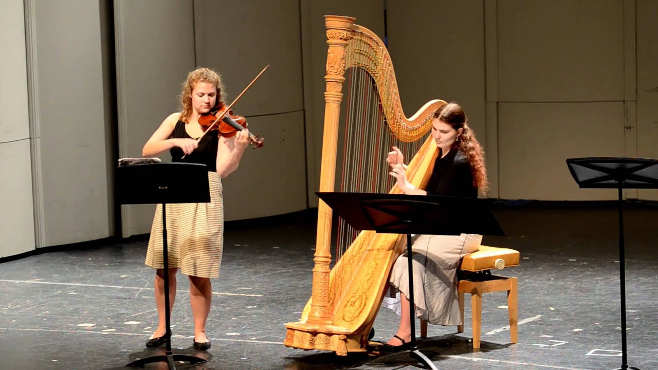 Zerbina (Bernard Andres) performed by Sage Po (harp) & Samantha Kline (violin)