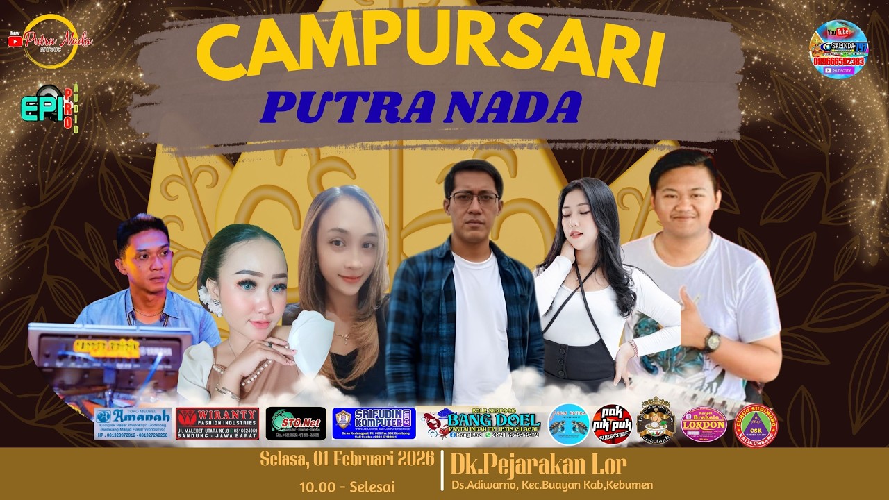 LIVE STREAMING  NEW PUTRA NADA  PIM.BPK RISWANTO CP. 088-200-740-1956