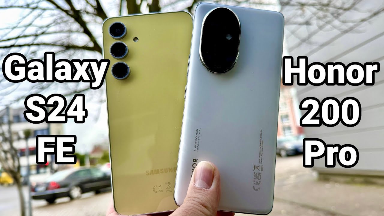 Mid-Range Cam Kings? Honor 200 Pro vs S24 FE!