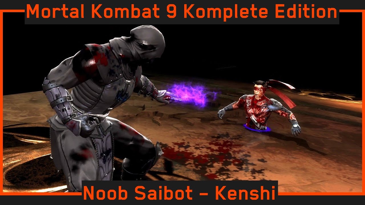 Noob Saibot – Kenshi · No block • Mortal Kombat 9 Komplete Edition