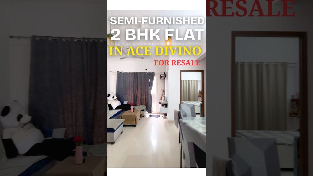 Discover AMAZING 2BHK Luxury Living at Ace Divino Noida Extension!