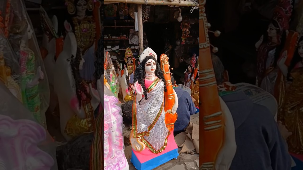 🙏❤️ #saraswatipuja #saraswatipuja2025 #ghatalcity ##youtubeshorts #music #bollywood #entertainment
