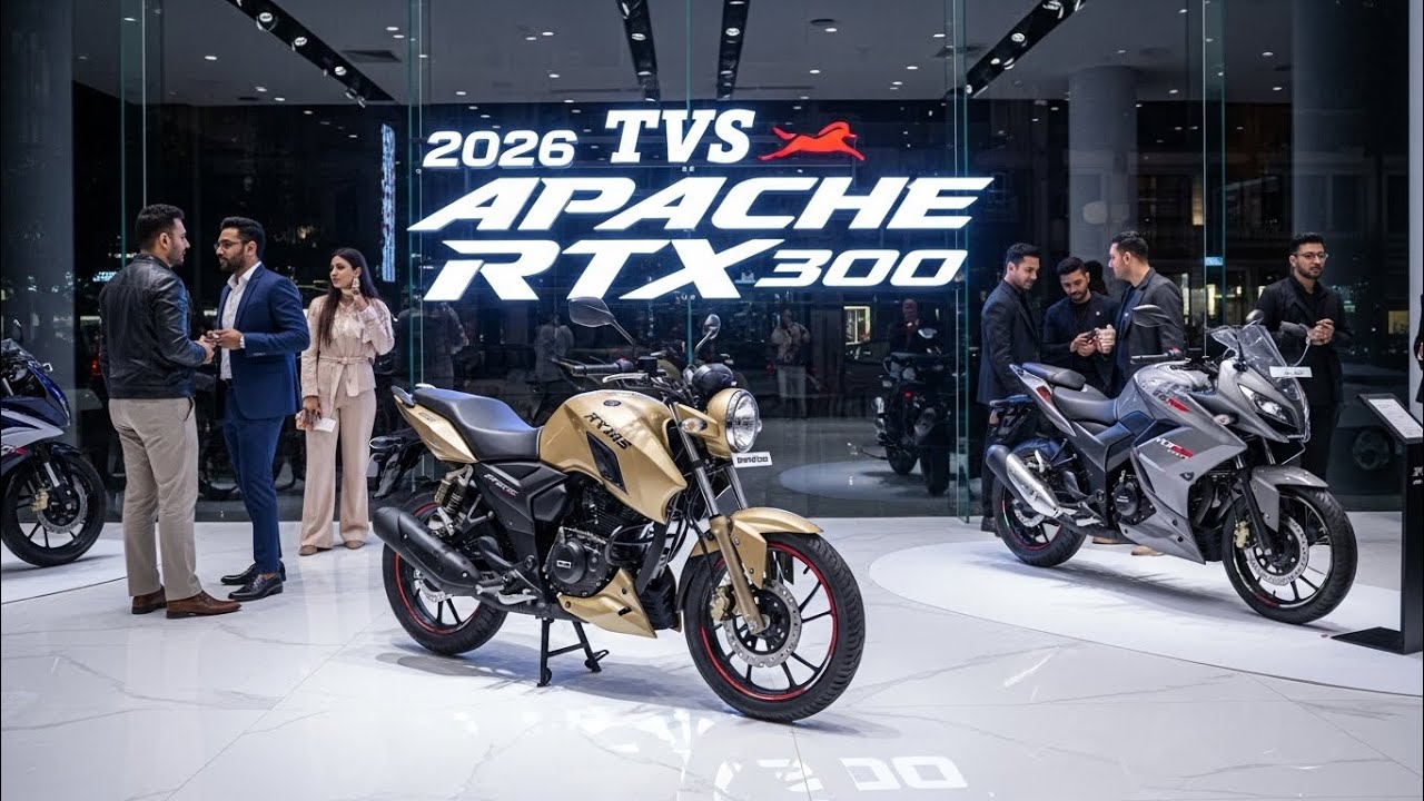 🔥 NEW 2026 TVS Apache RTX 300 Revealed?! You Won’t Believe This Beast! 😱🏍️