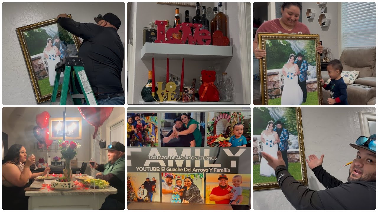 Lo que no habian visto antes, mostramos el cuadro 🖼️de nuestra boda 🤵🏻‍♂️👰🏼, aqui hace mucho frio 🥶