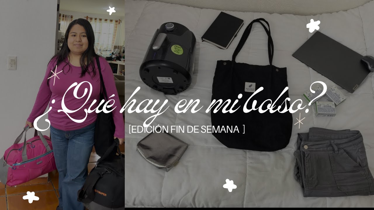 LLEGUE AL DEPA DESPUES DE VACACIONES | ¿QUÉ TRAJE EN MI BOLSO?