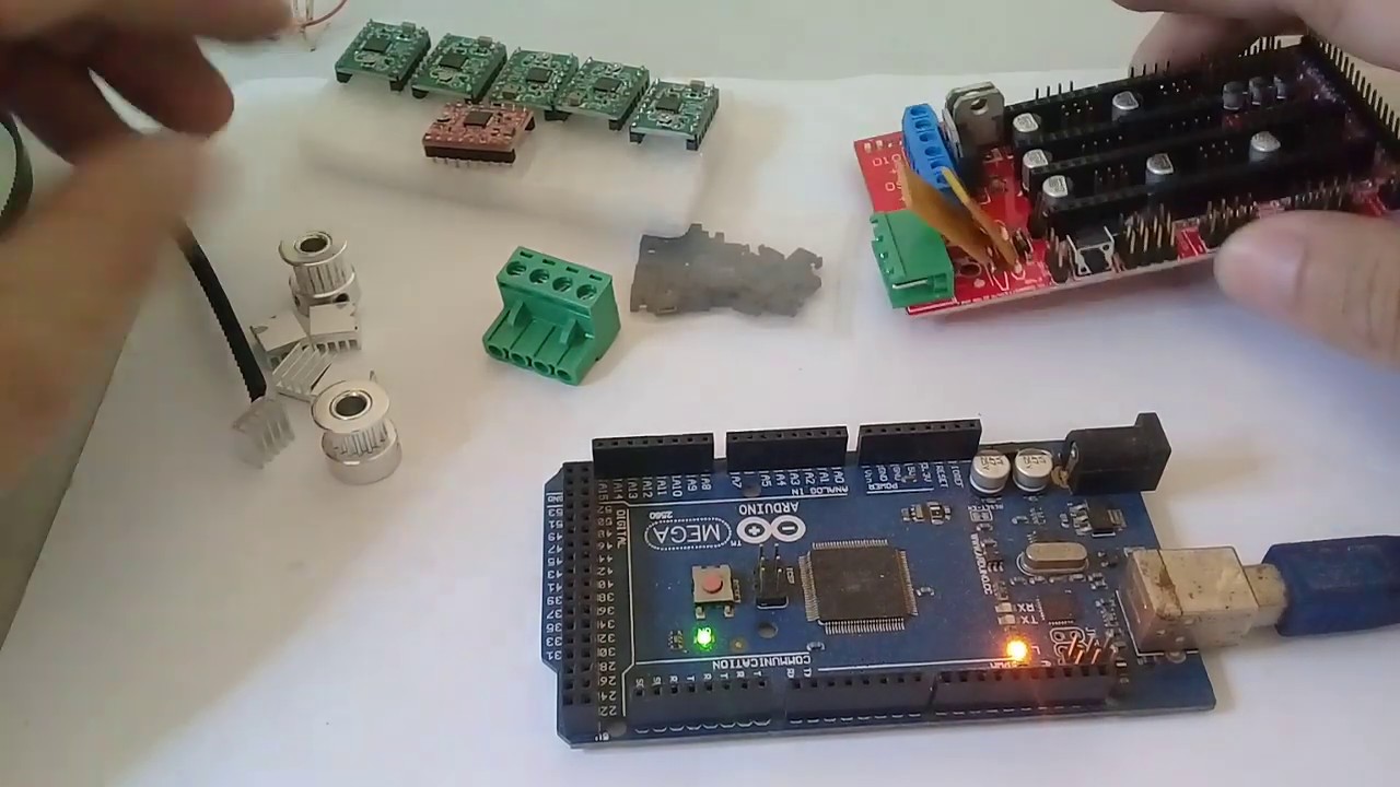Impressora 3D Caseiro - #Parte1 Introdução - Alguns componentes e detalhes