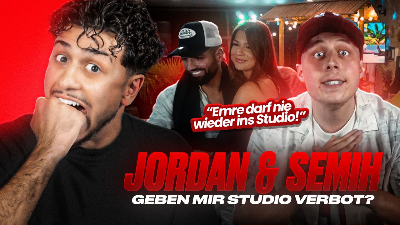 JORDAN & SEMIH ANSAGE + STUDIOVERBOT AN BZET & EMRE 🤬🆘