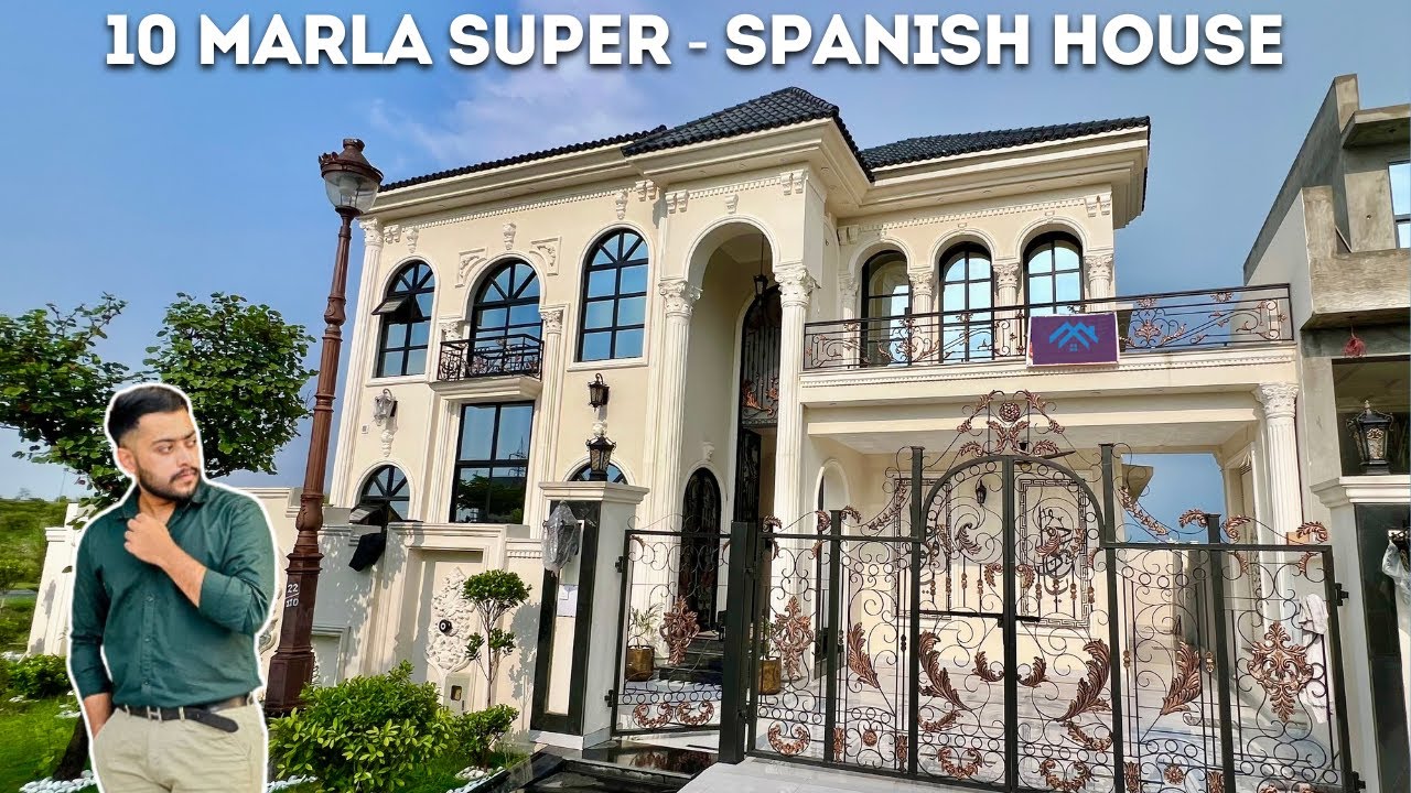 10 Marla BEAUTIFUL - SPANISH themed House in Lake City Lahore | Near Tim Hortons