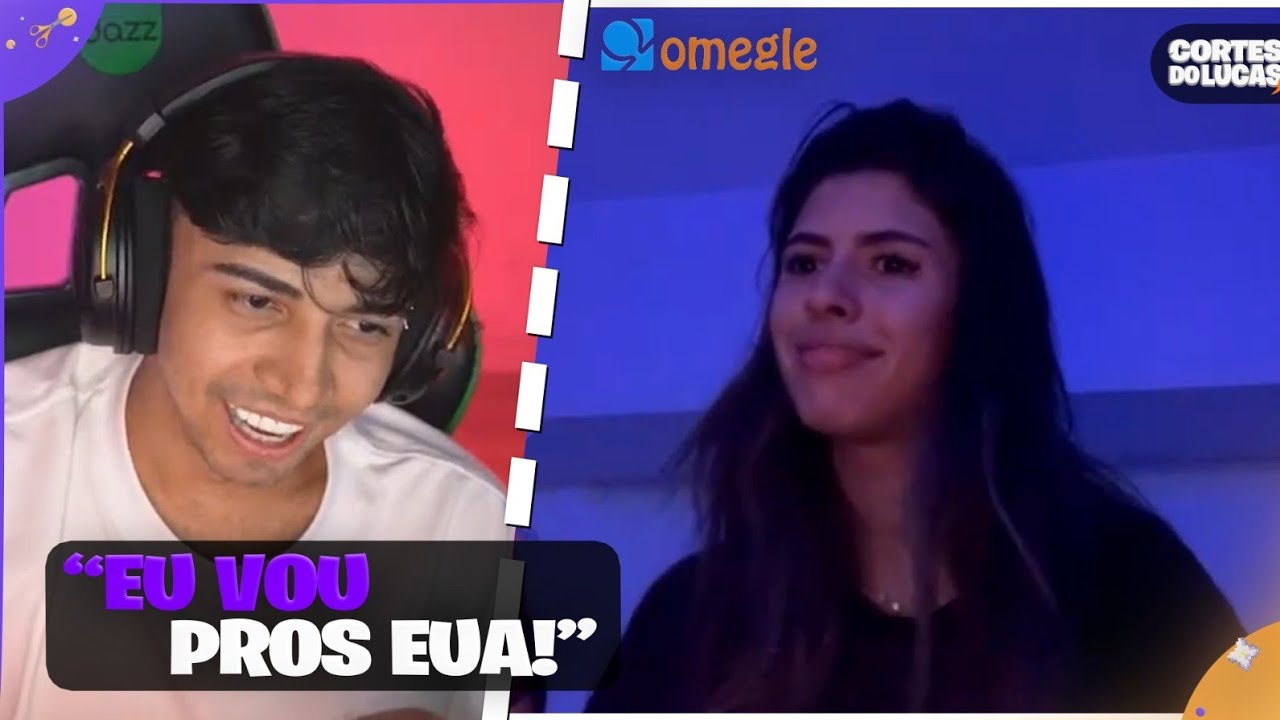 LUCAS CONVERSANDO COM PESSOAS NO OMEGLE e ENCONTRA UMA REBELDE - LUCAS ZIEMLICH
