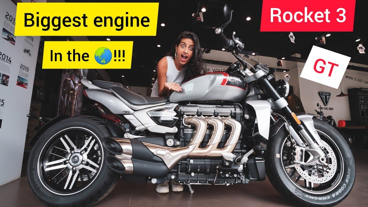 Biggest motorcycle engine in the 🌏|Rocket 3 GT!