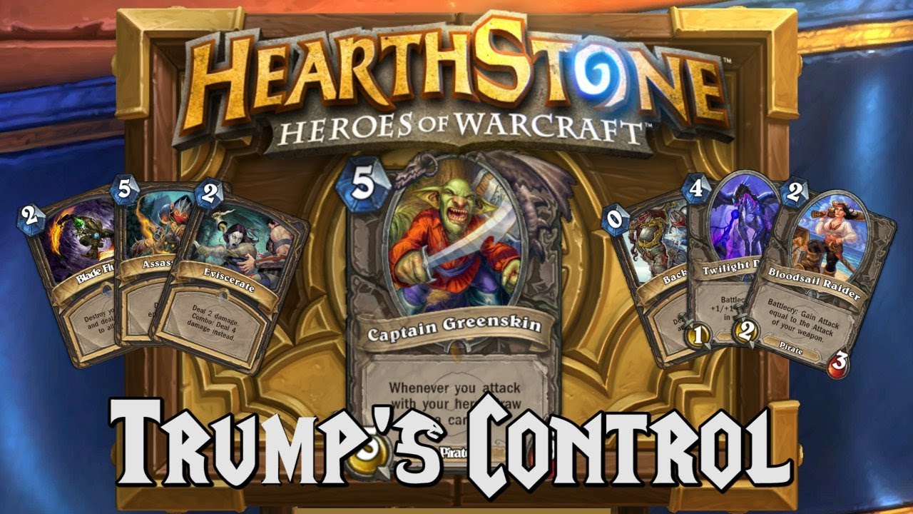 Hearthstone Deck Spotlight: Trump's Control (Rogue)