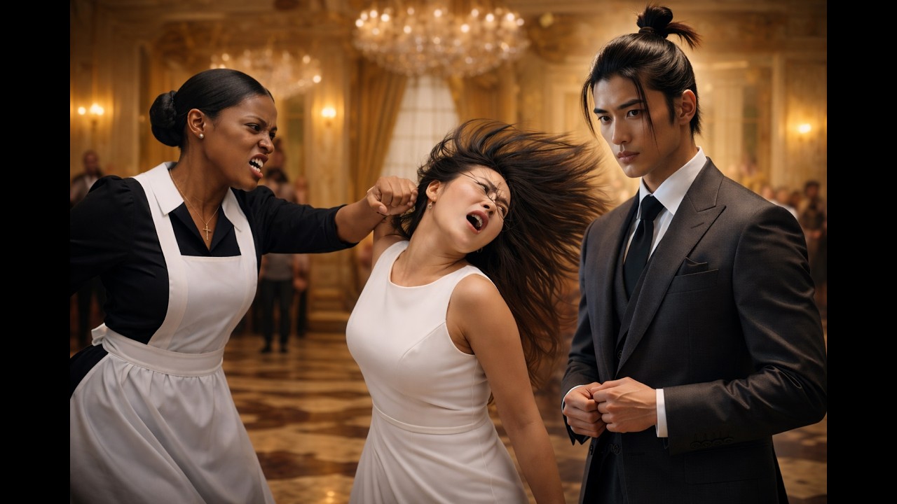Everyone Feared the Korean Mafia Boss’s Fiancée…Until the Black Nanny Walked In