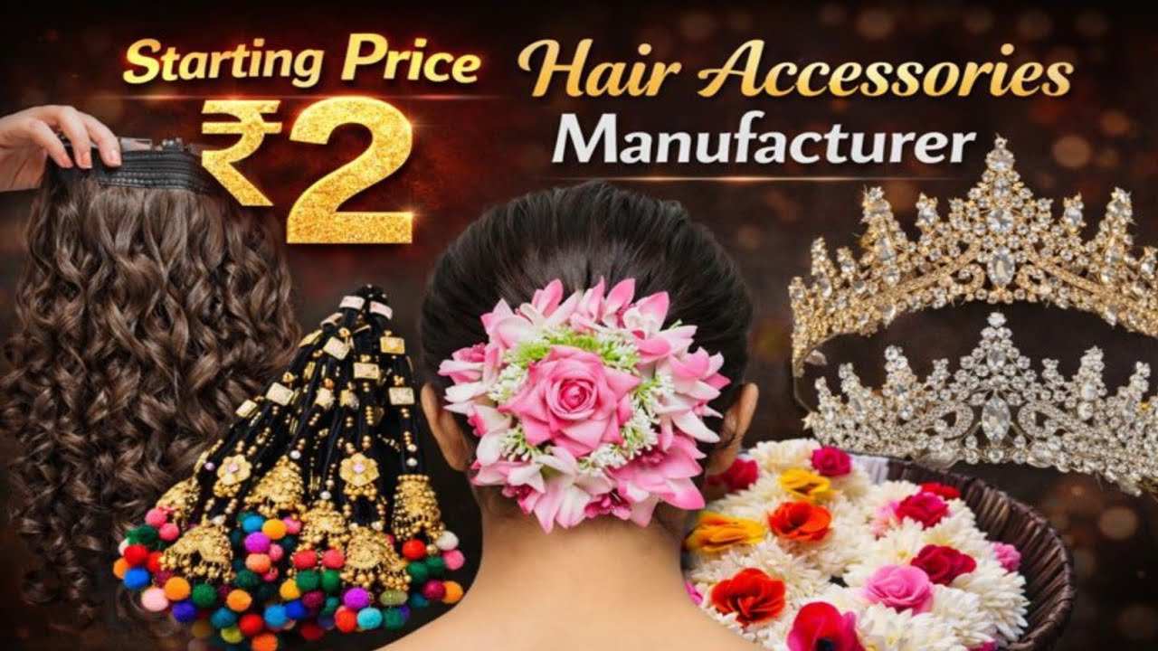 Ladies Hair Accessories Wholesale Market Delhi 2026 | Sadar Bazar Latest Collection
