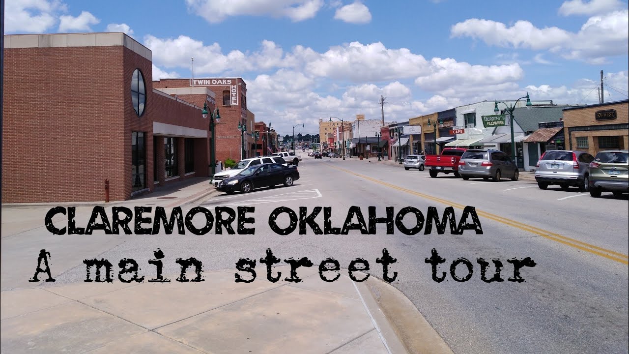 Claremore, Oklahoma. A main street tour