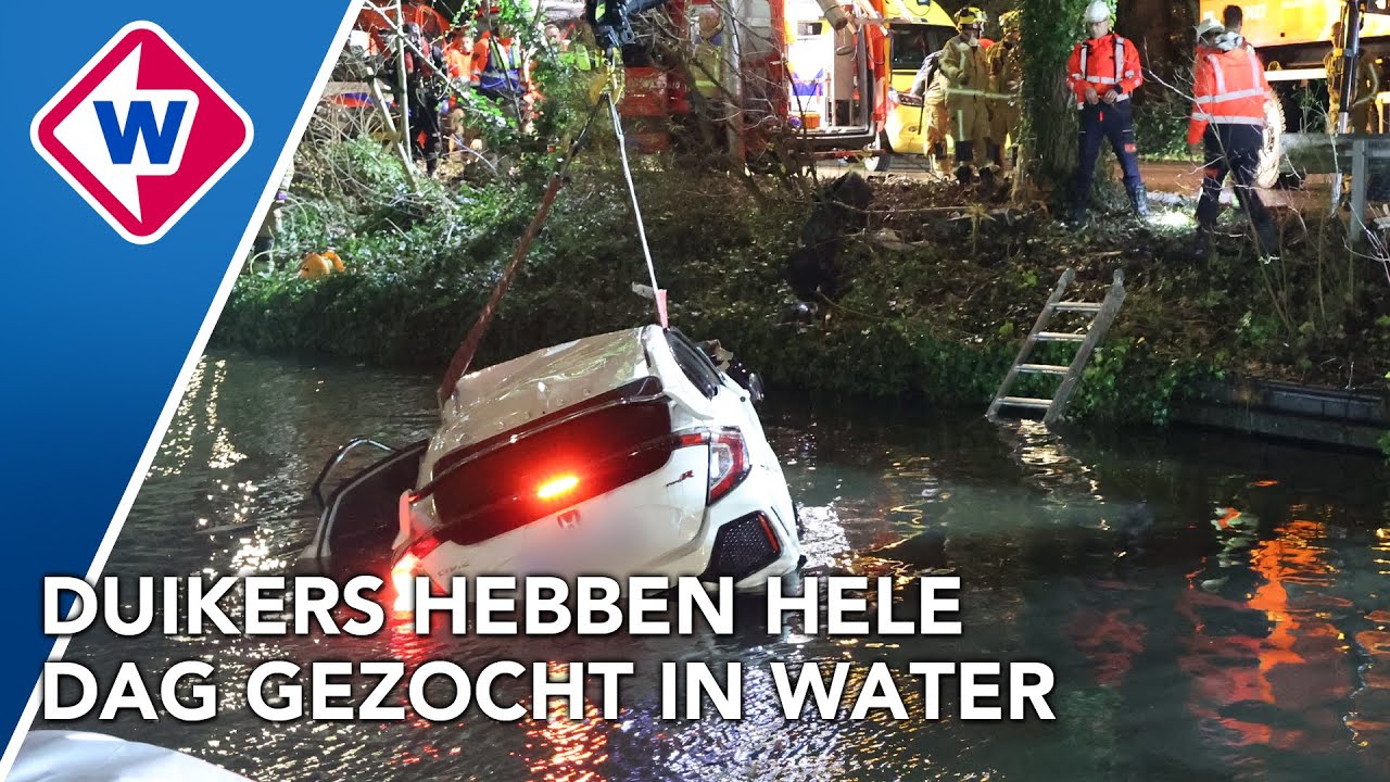 Drie doden en zwaargewonde na crash in water