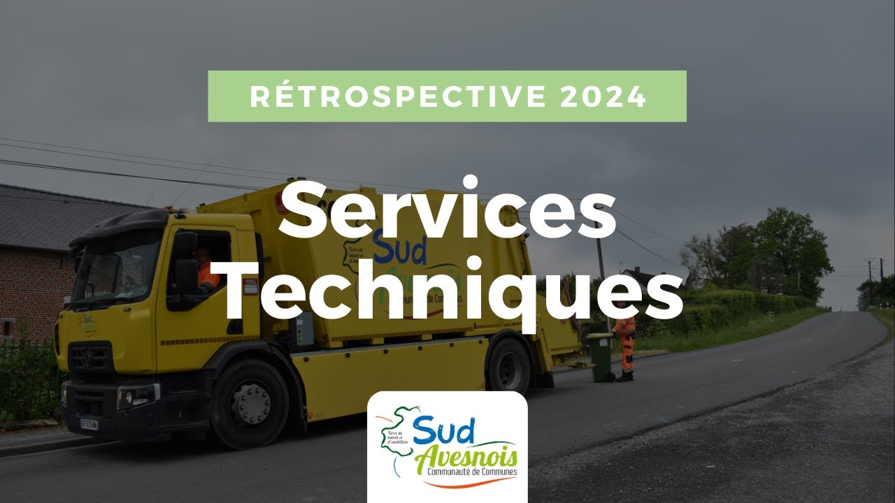 Rétrospective 2024 - Services Techniques