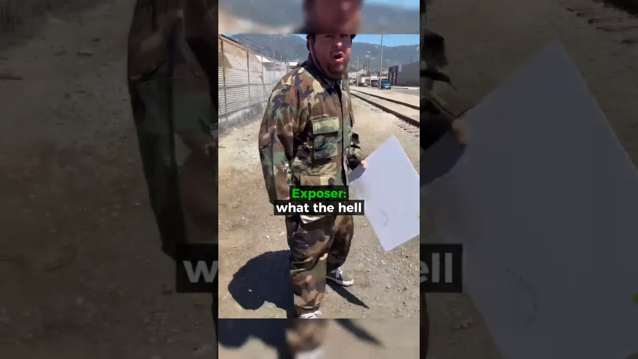 Fake Veteran Gets Exposed 😂