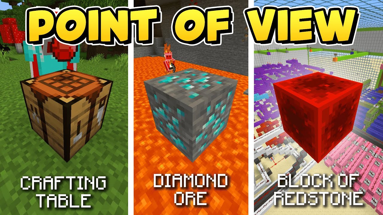 POV: You're EVERY Block in Minecraft (All Shorts Together)