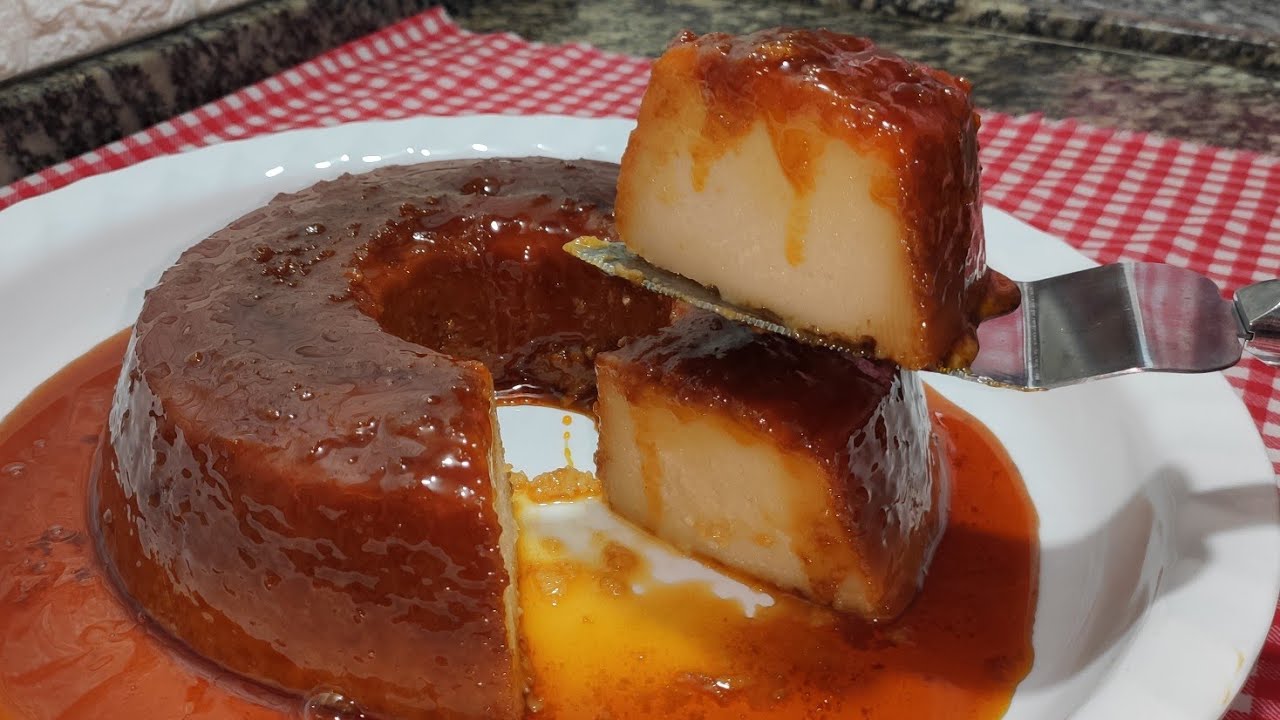 Pudim de Pão sem ovo , econômico e delicioso! O pão de ontem é o pudim de hoje 😉