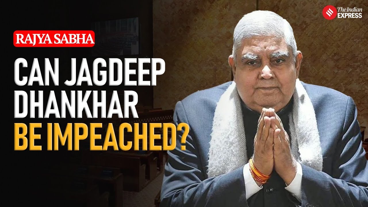 Opposition moves no-confidence motion against VP Jagdeep Dhankhar in RS, But can he be impeached?