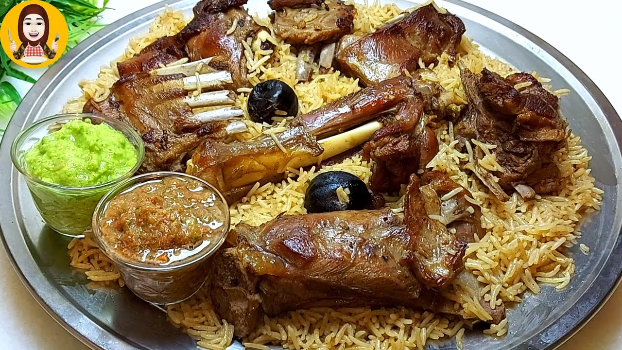 Authentic Arabian Mutton Mandi Rice Recipe | Arabic Mandi Rice Recipe | Yemeni Mandi Rice Recipe