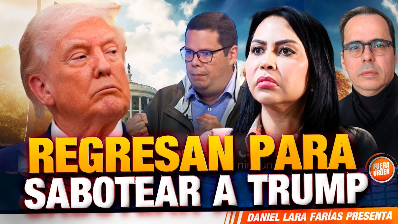 Reaparecen los de Siempre: Campaña Para Sabotear a Trump en Venezuela