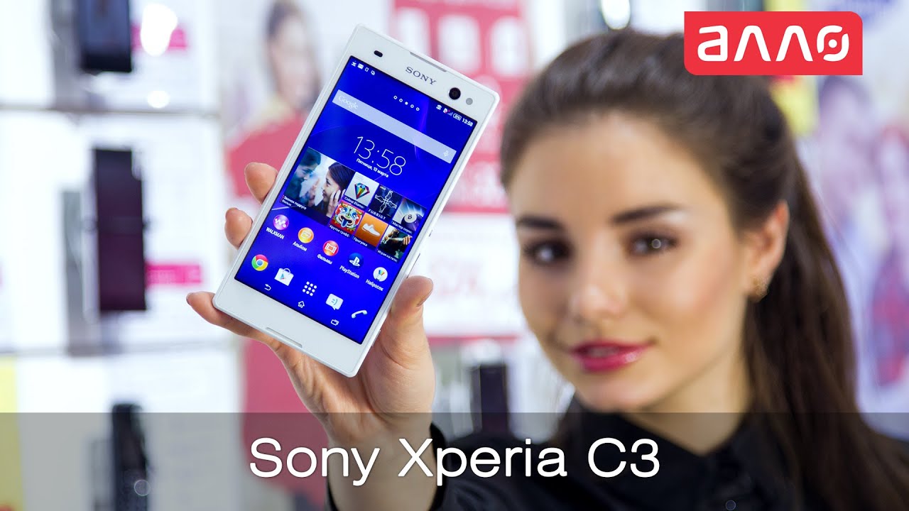 Видео-обзор смартфона Sony Xperia C3