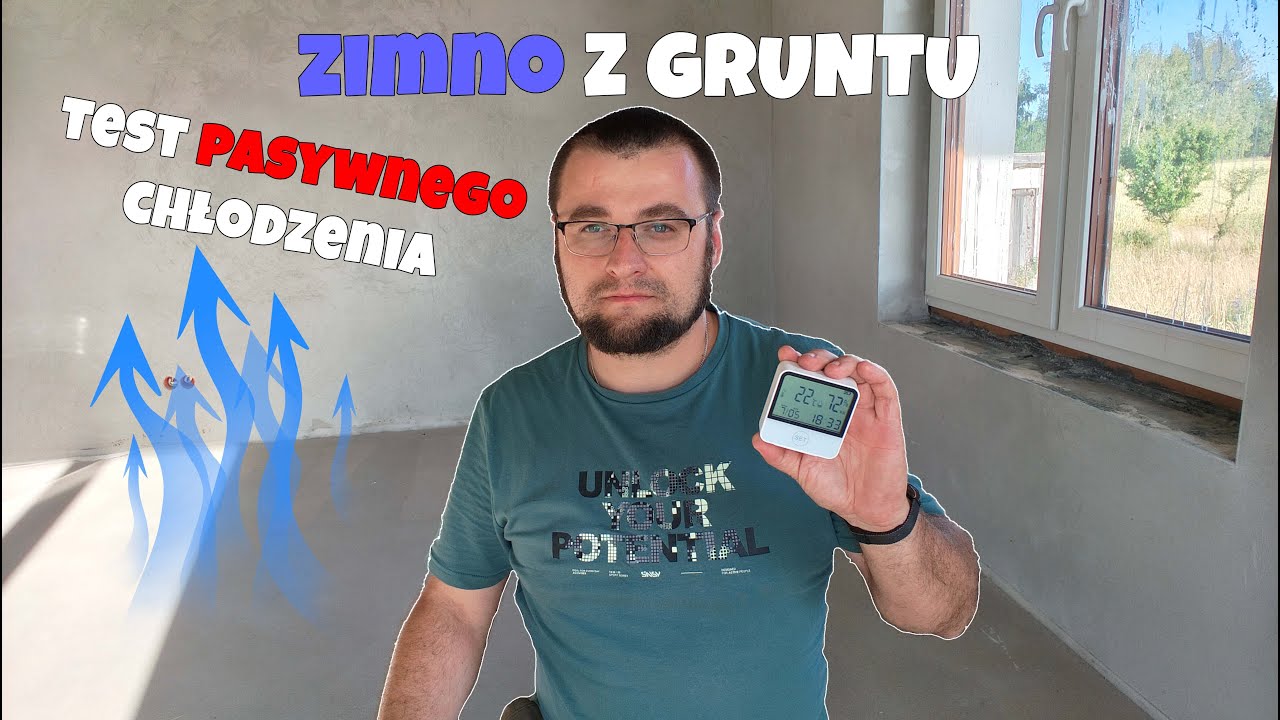 ❄️CHŁODZENIE Z GRUNTU🌡️UPAŁY MI NIE STRASZNE ❄️TEST PASYWNEGO CHŁODZENIA POMPĄ