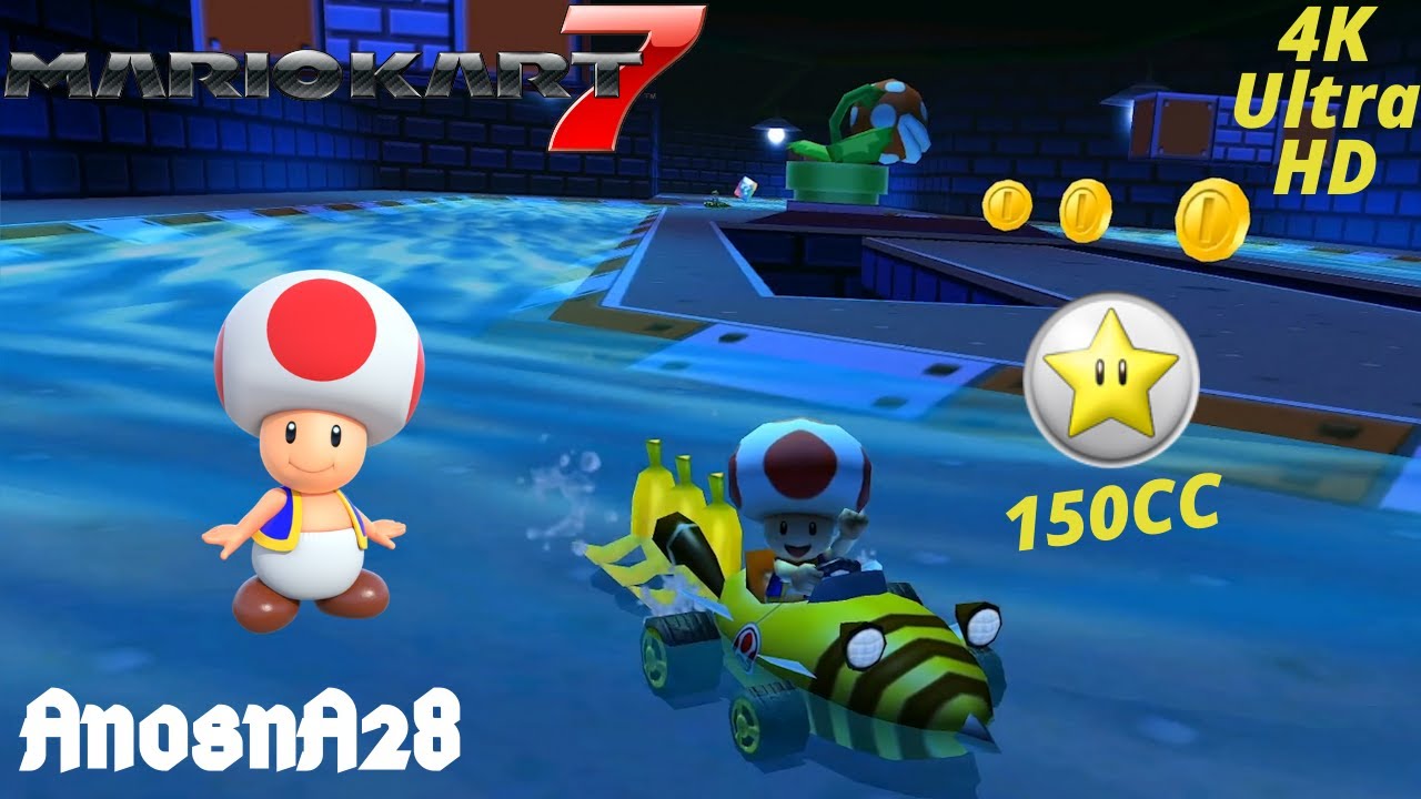 Mario Kart 7: Star Cup 150cc [4K]